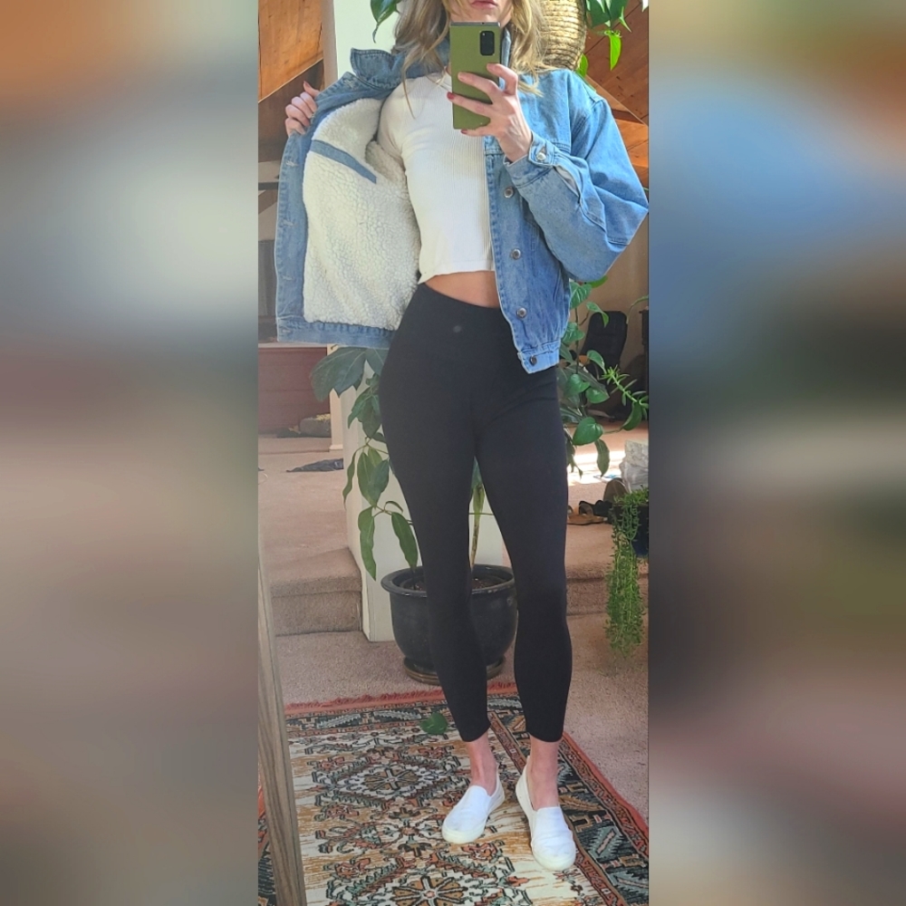 Avalon collection bomber Jean jacket